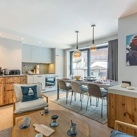 Apartment Bel 3 Pieces Avec Wifi, Garage Et Terrasse, Pied Des Pistes, Neuve A - Fr-1-694-331